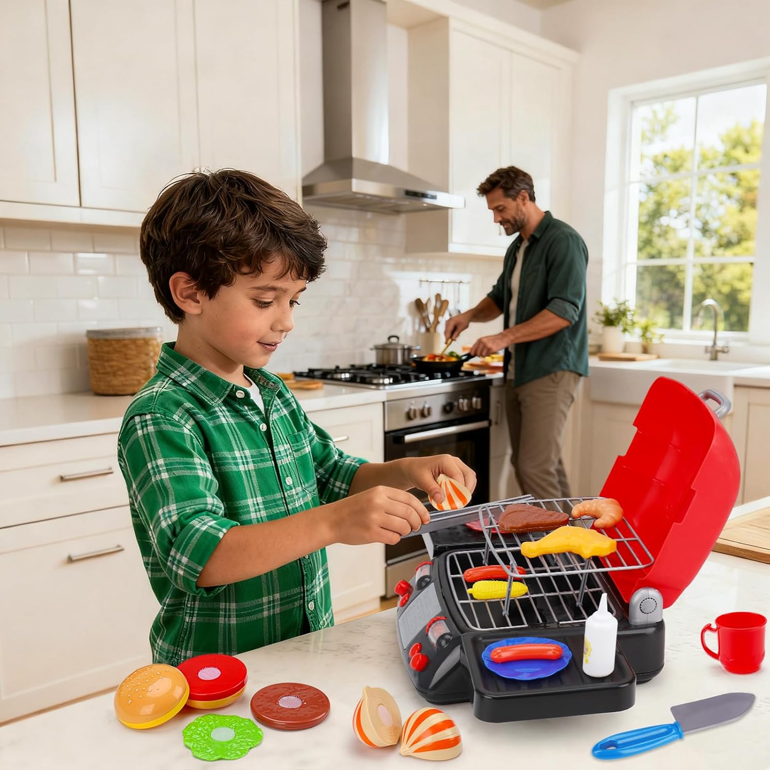 Children's Electric Play Food  - Camping Cooking With Kids review and price