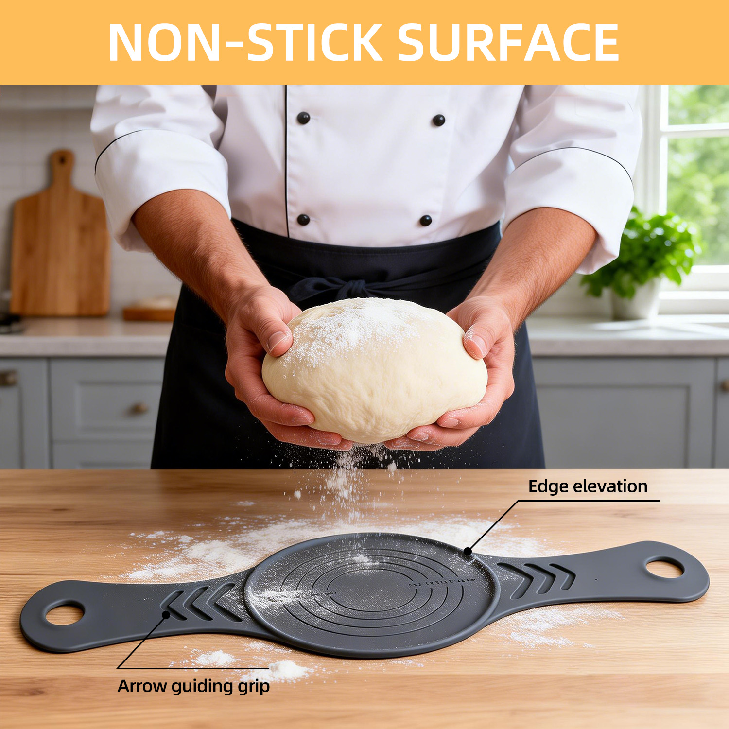 1/2PCS Fiber-Free Silicone Sil - Camping Cooking Mat review and price