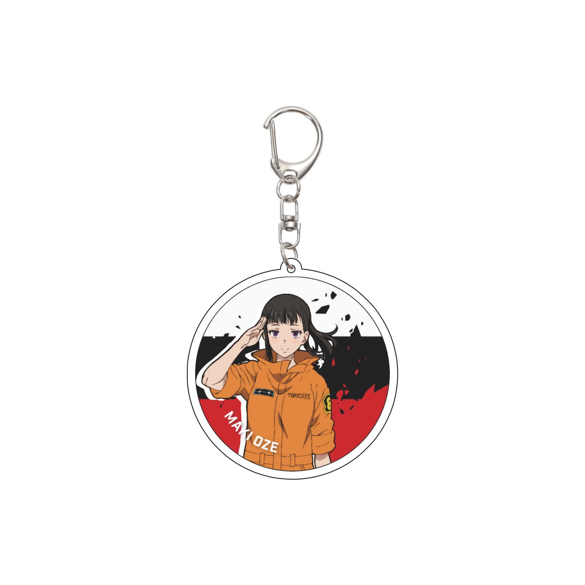 55MM Anime Fire Force Keychain - Campfire Cooking In Another World With My Absurd Skill Manga review and price