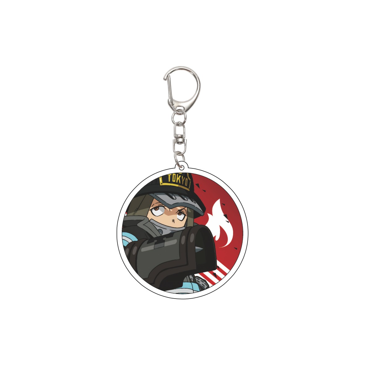 55MM Anime Fire Force Keychain - Campfire Cooking In Another World With My Absurd Skill Manga review and price
