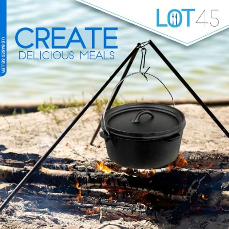 Pre-Seasoned Dutch Oven Campin - Camp Dutch Oven Cast review and price