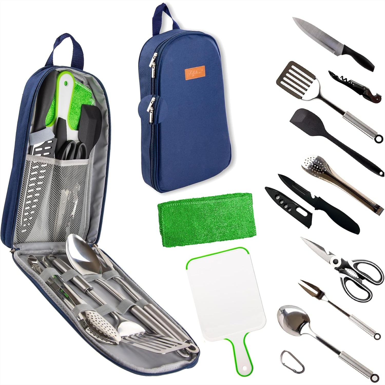 12 Pcs Camp Cooking Utensil Se - Camping Hiking Cooking review and price