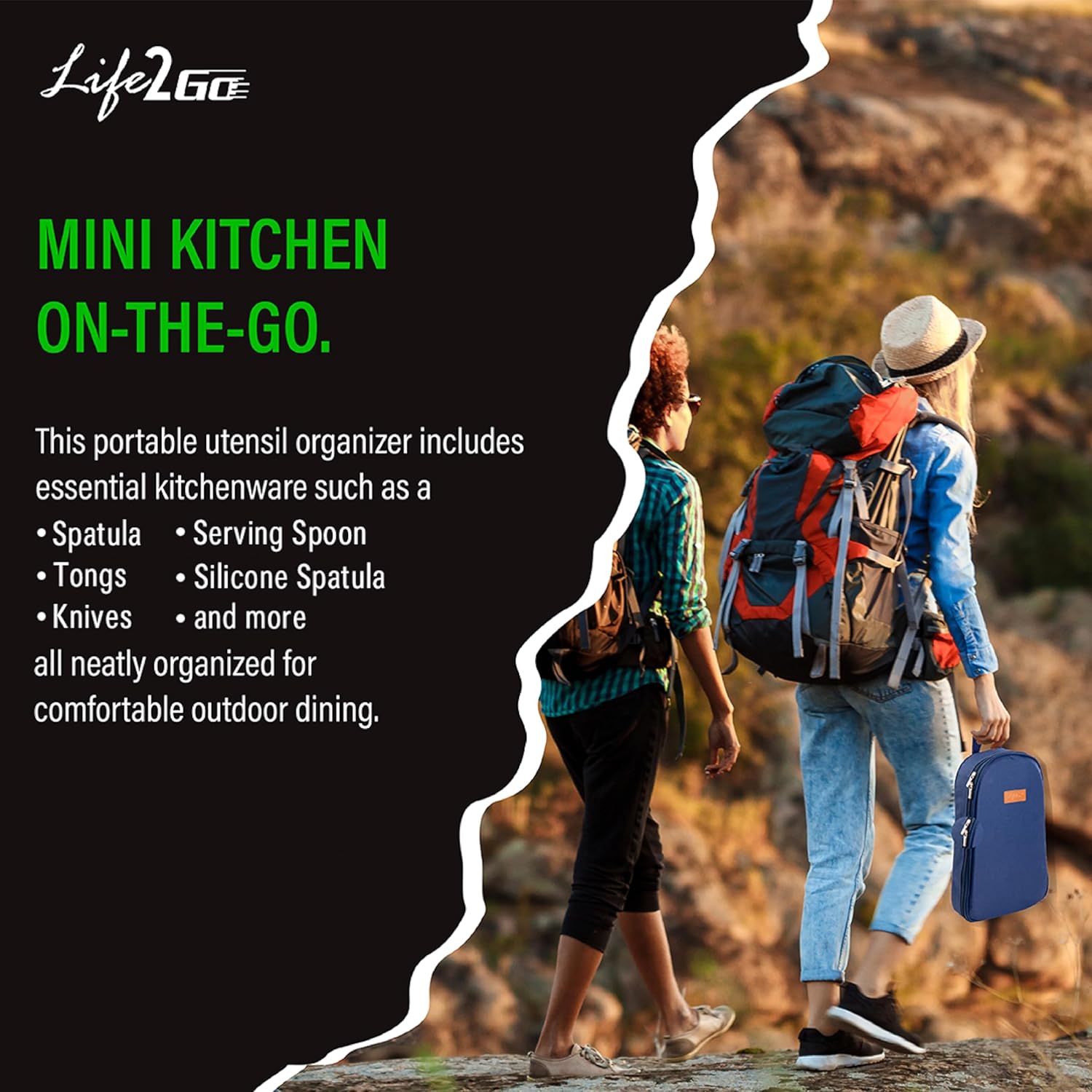 12 Pcs Camp Cooking Utensil Se - Camping Hiking Cooking review and price