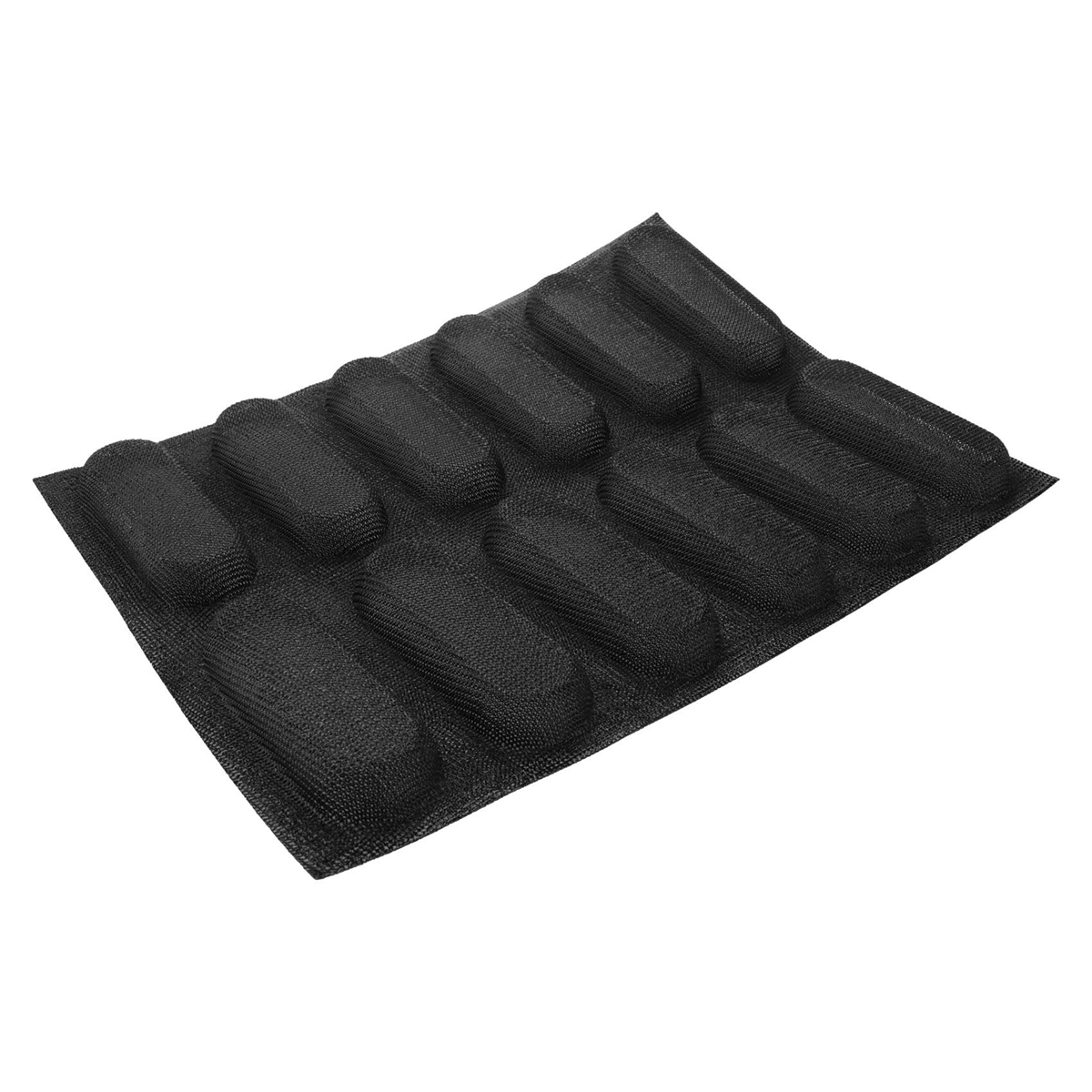 12 Holes Silicone Baguette Pan - Camping Cooking Mat review and price