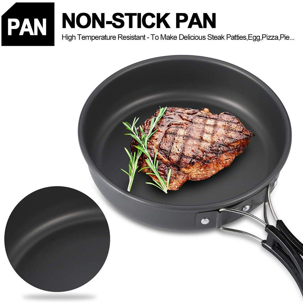 Outdoor camping cookware set m - Camping Hiking Cooking review and price