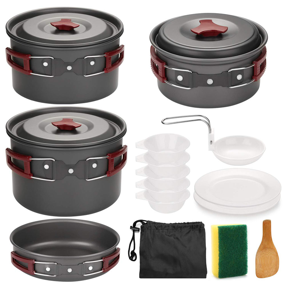 Outdoor Camping Cookware Kit N - Camping Cooking Unit review and price