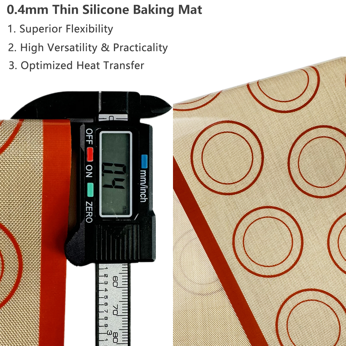 1PC Silicone Baking Mat for Ov - Camping Cooking Mat review and price