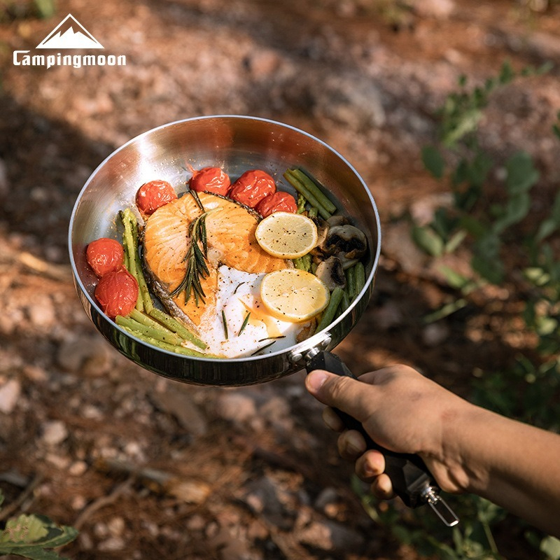 CAMPINGMOON CC-23 camping thre - Camping Cooking Set review and price