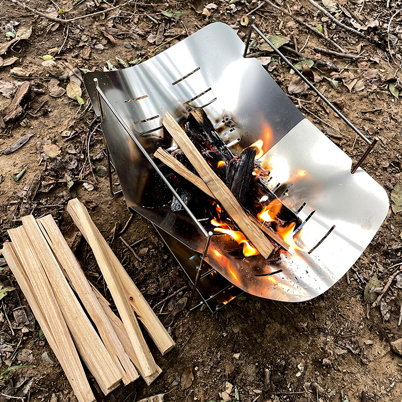 Wood Burning Camping Stove Por - Camping Cooking Fire Stove review and price