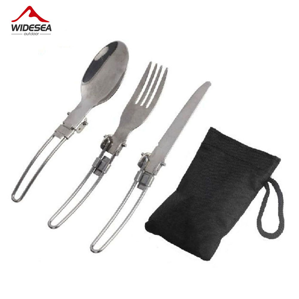 3 pcs 1 set Portable Outdoor C - Camping Cooking Set Stainless Steel review and price