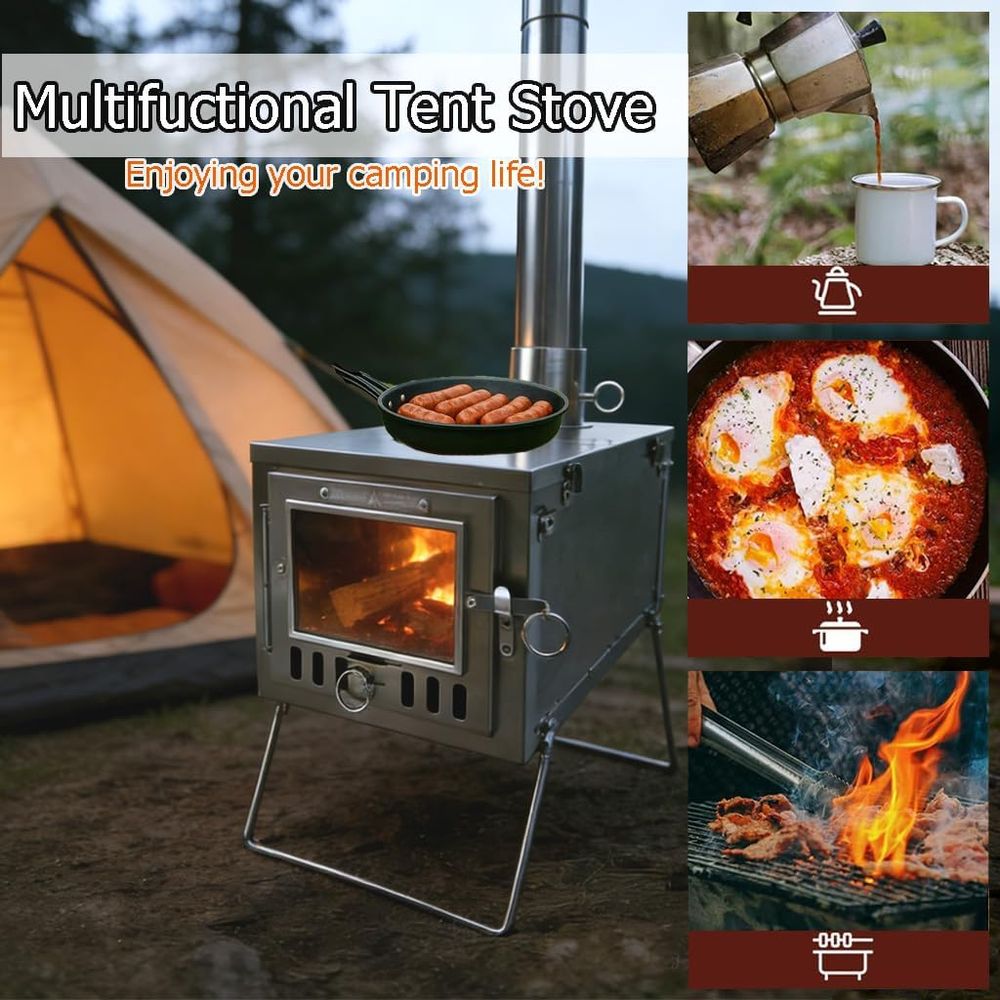 Lightweight Wood-Burning Campi - Camping Cooking Easy review and price